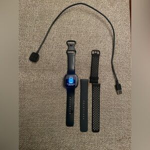 Fitbit Sense Smartwatch in Black with Accessories